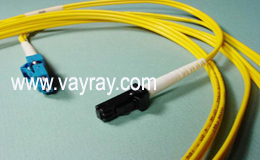 Single mode Duplex LC MTRJ Fiber Optic Patch Cable