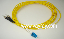 Single mode Duplex LC ST Fiber Optic Patch Cable